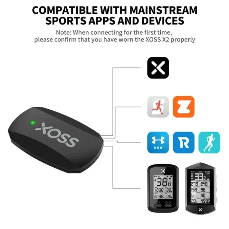 XOSS X2 Chest Strap Heart Sens - Health Monitors review and price