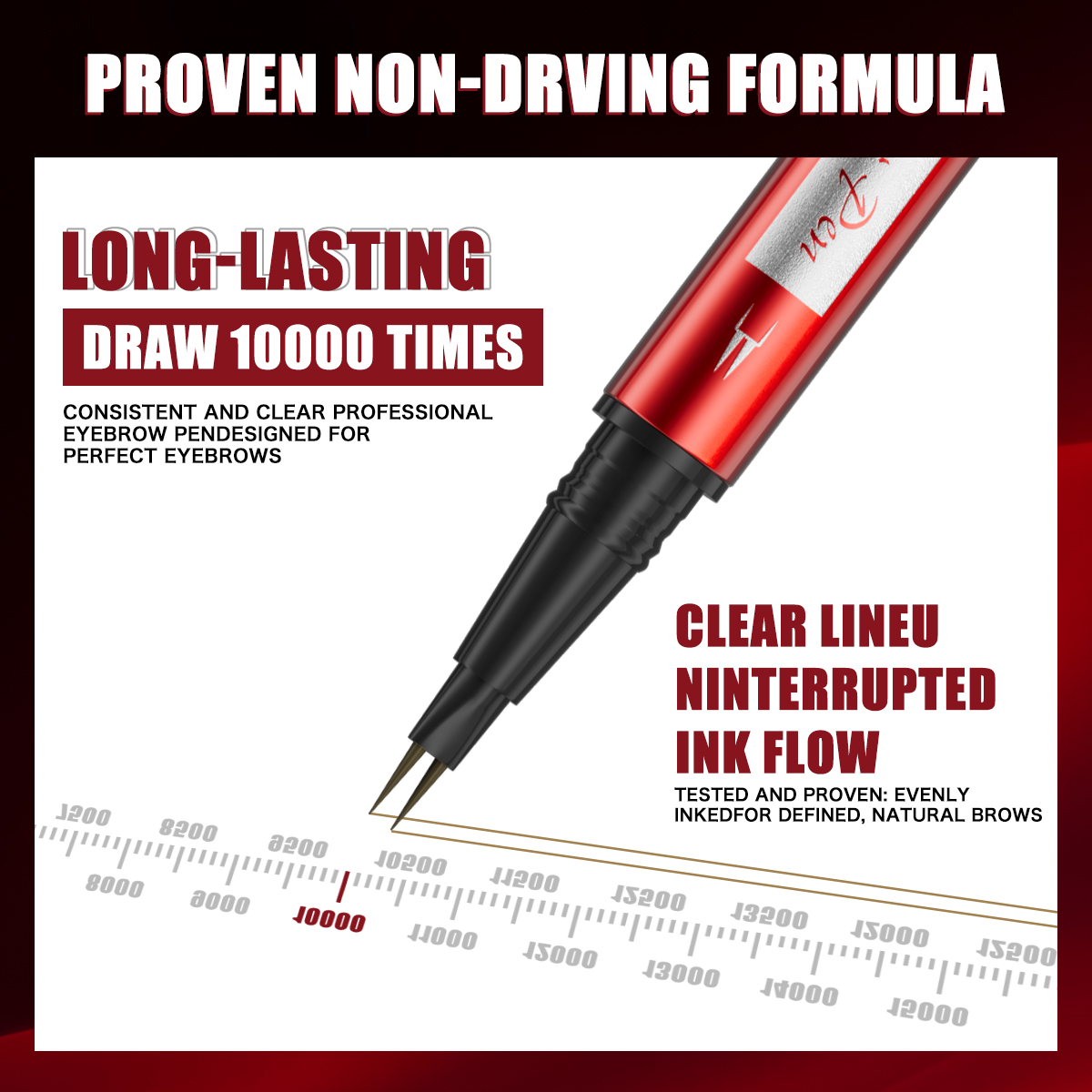 Ultra Fine Eyebrow Pen Long La - Waterproof Liquid Eyeliner Pen review and price