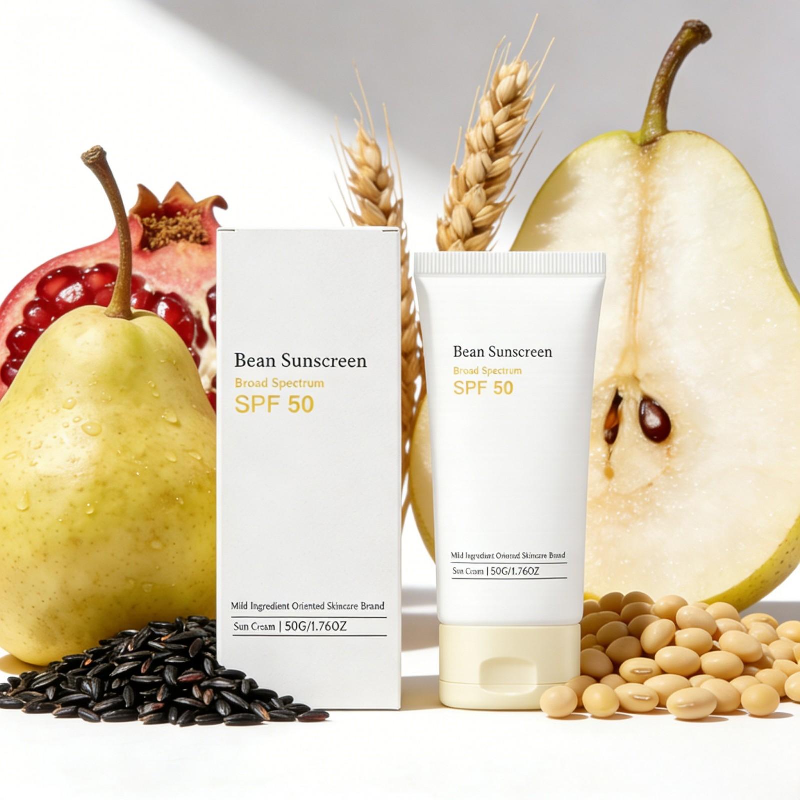 Bean Korean Sunscreen Spf 50 A - Spf 50 Waterproof Sunscreen review and price