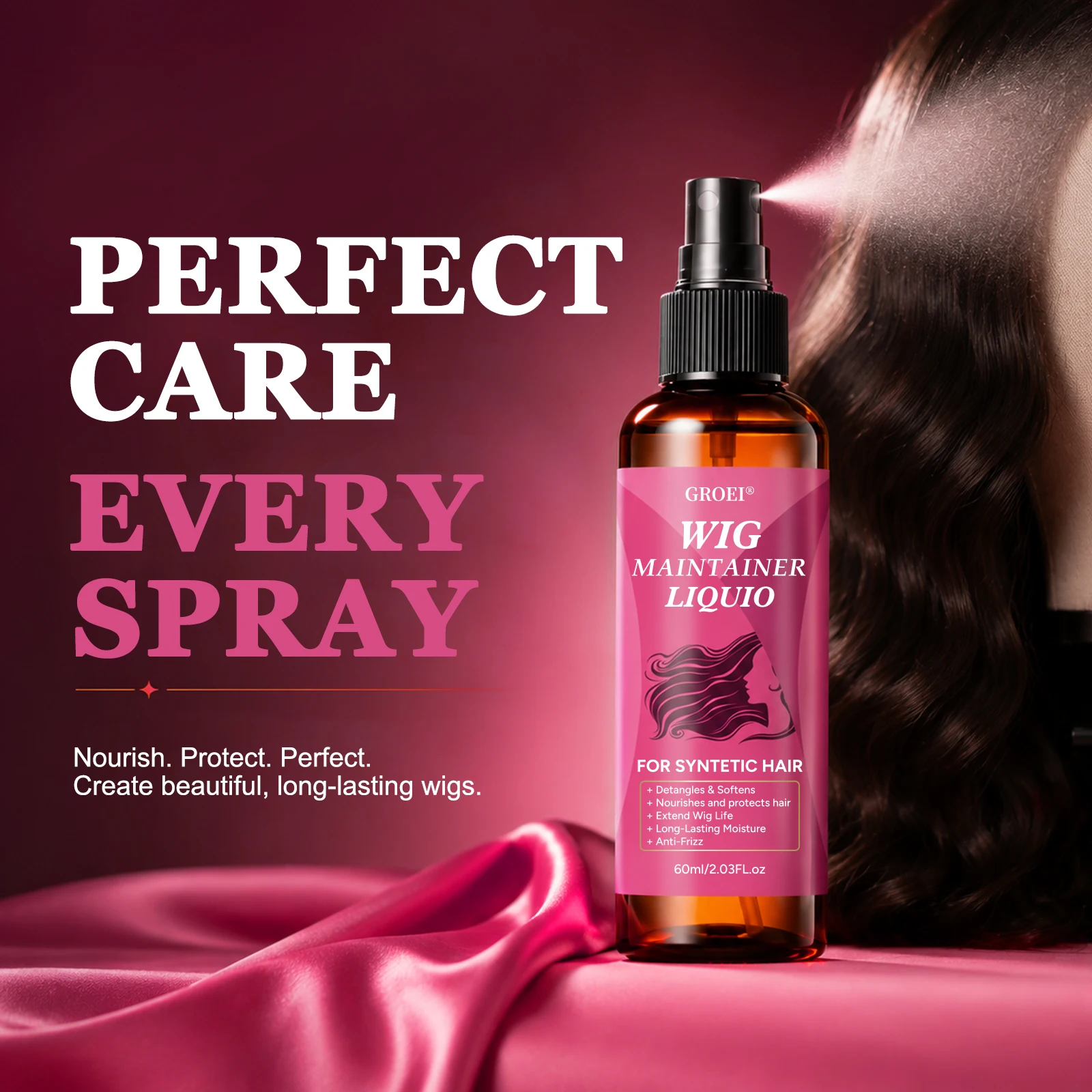 GROEI Anti‑Frizz Wig Maintaine - Hair Care review and price