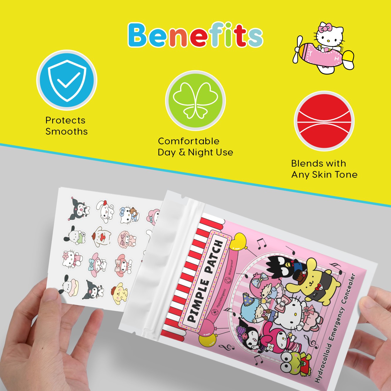 20/100pcs Hello Kitty Hydrocol - Hydrocolloid Pimple Patch review and price