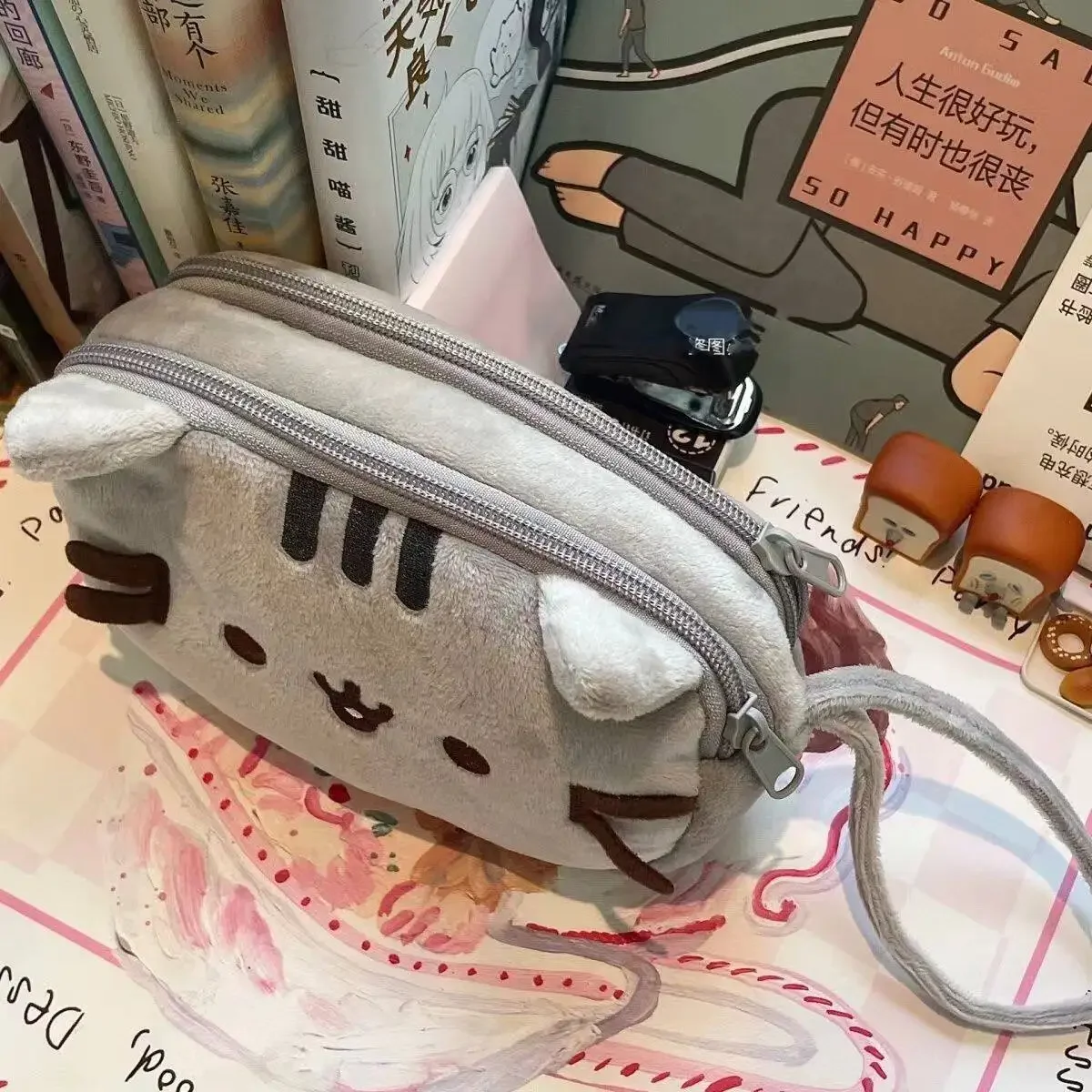 Kawaii Pusheen Fat Cat Cartoon - Makeup review and price