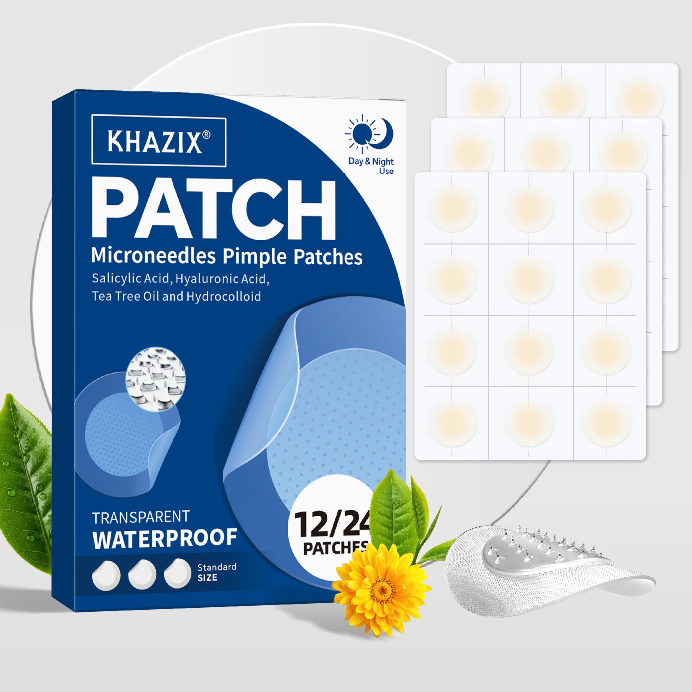 Micro Needle Pimple Patch (24  - Hydrocolloid Pimple Patch review and price