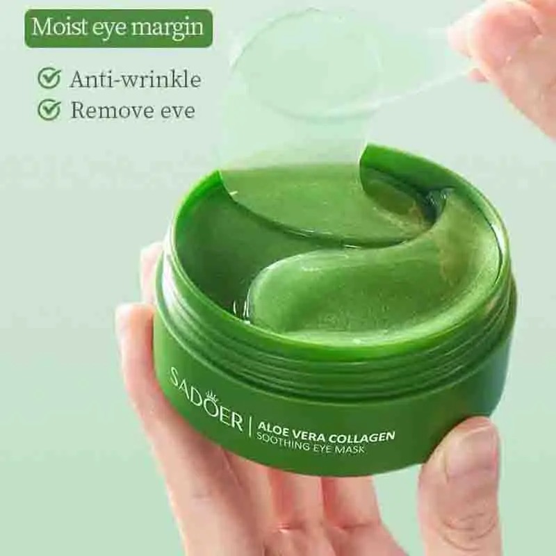 60pcs Aloe Vera Collagen Eye M - Collagen Under Eye Patches review and price