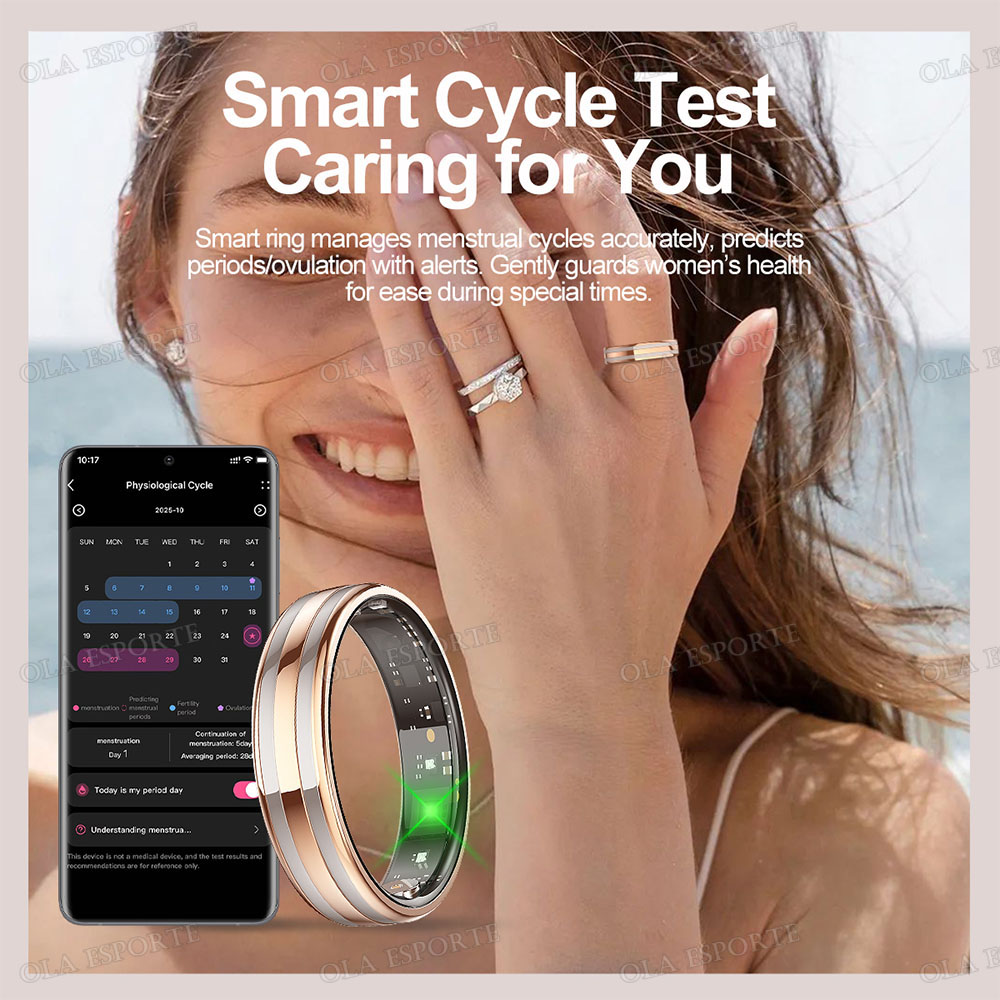 New 6.3mm Thin Smart Ring Heal - Health Monitors review and price