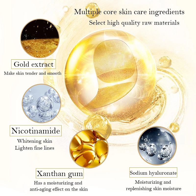 5/10/20/30 Pairs Crystal Gold  - Collagen Under Eye Patches review and price