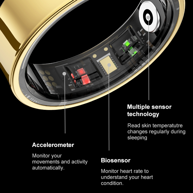 R09 Smart Ring Men Women with  - Health Monitors review and price