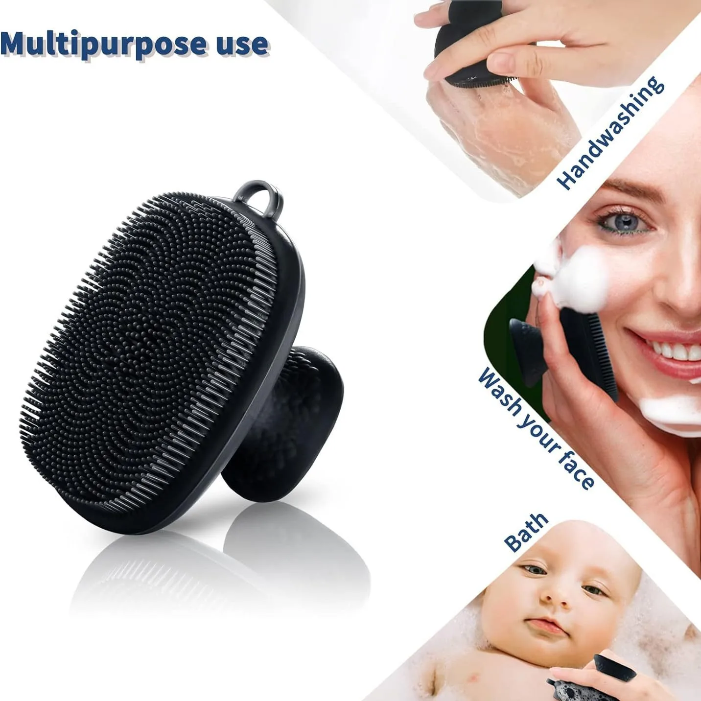 Silicone Face Scrubber for Men - Silicone Face Scrubber Electric review and price