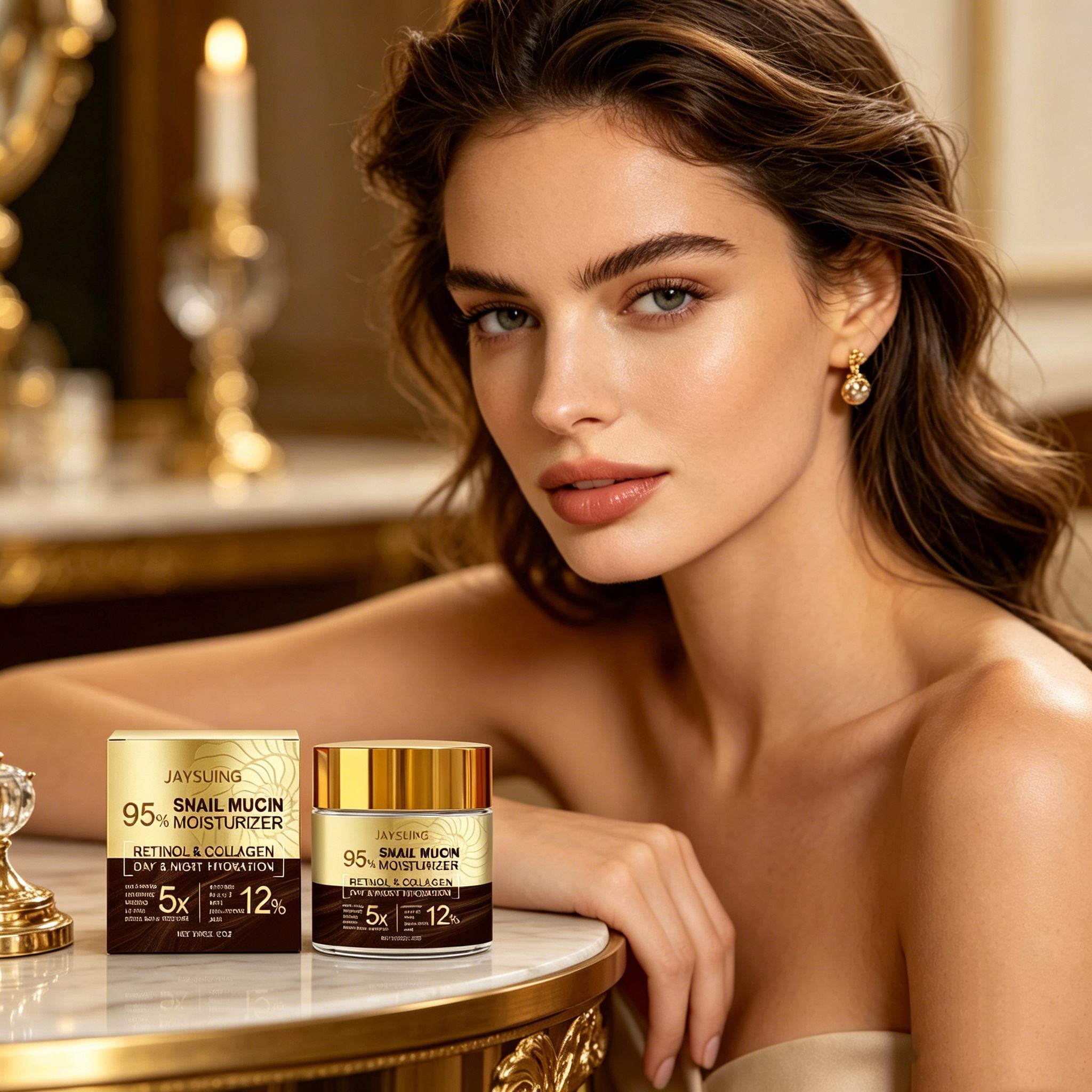 95% Snail Mucin Moisturizer Co - Retinol Anti Wrinkle Cream review and price