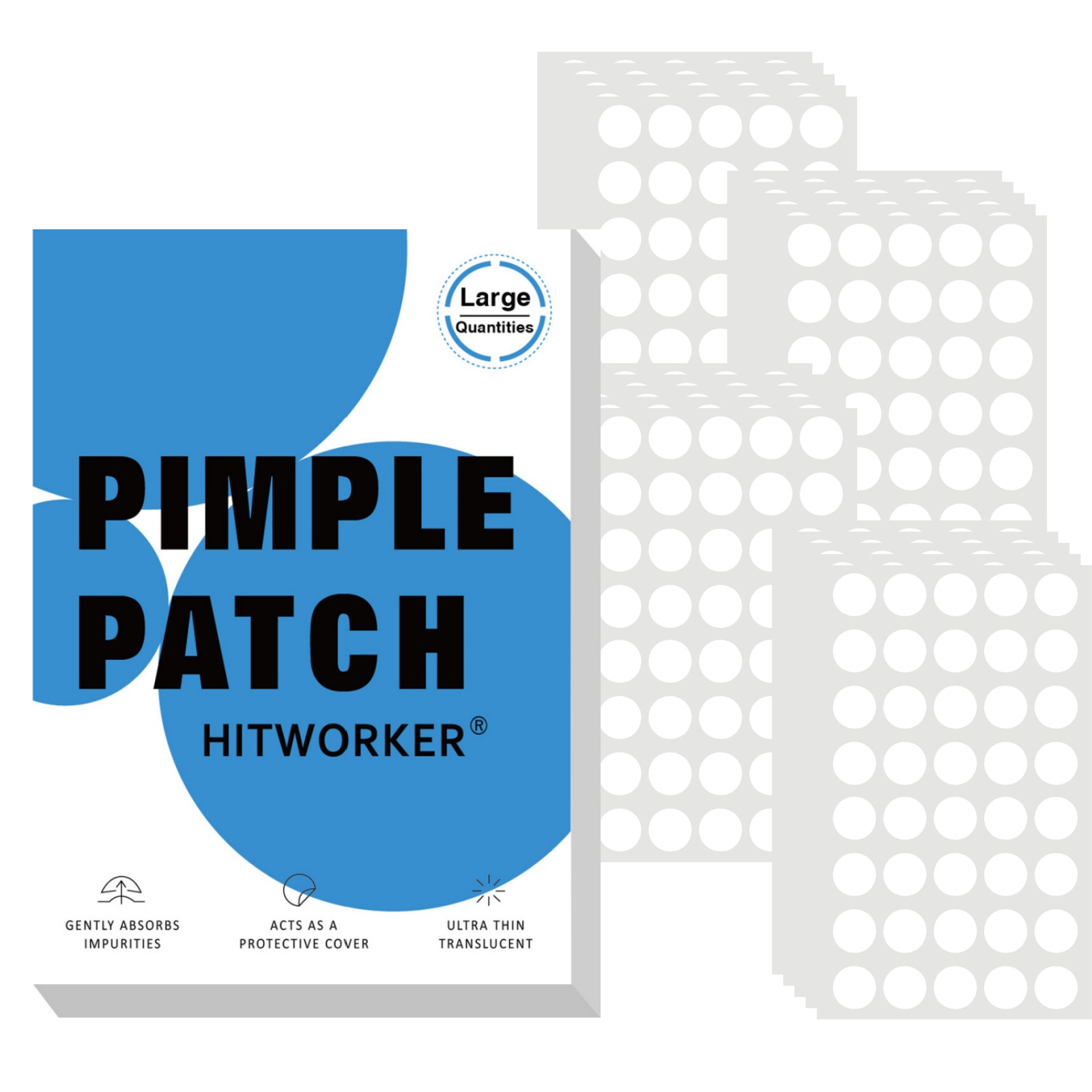 800Pcs Hydrocolloid Acne Pimpl - Hydrocolloid Pimple Patch review and price