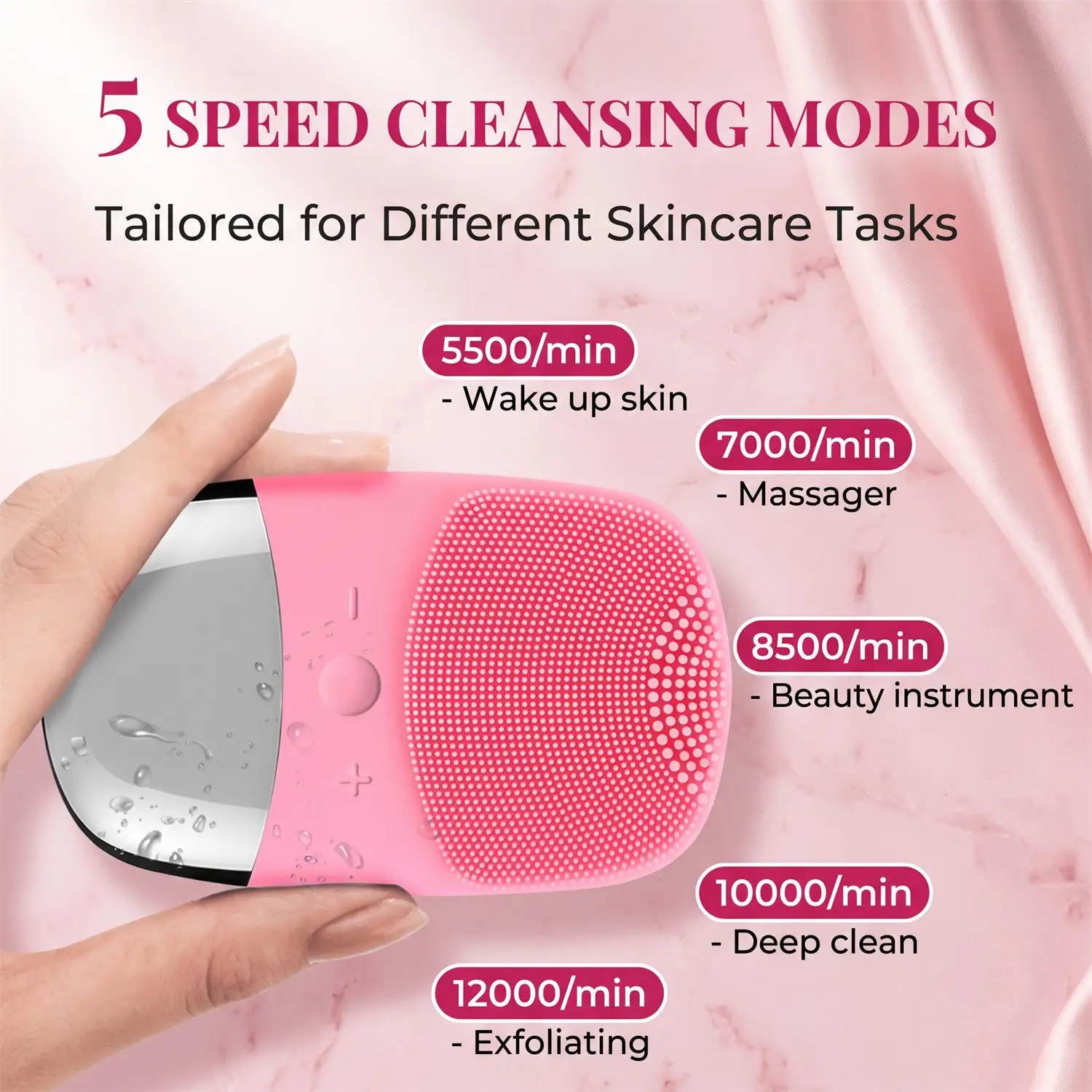 Facial Electric Silicone Clean - Silicone Face Scrubber Electric review and price
