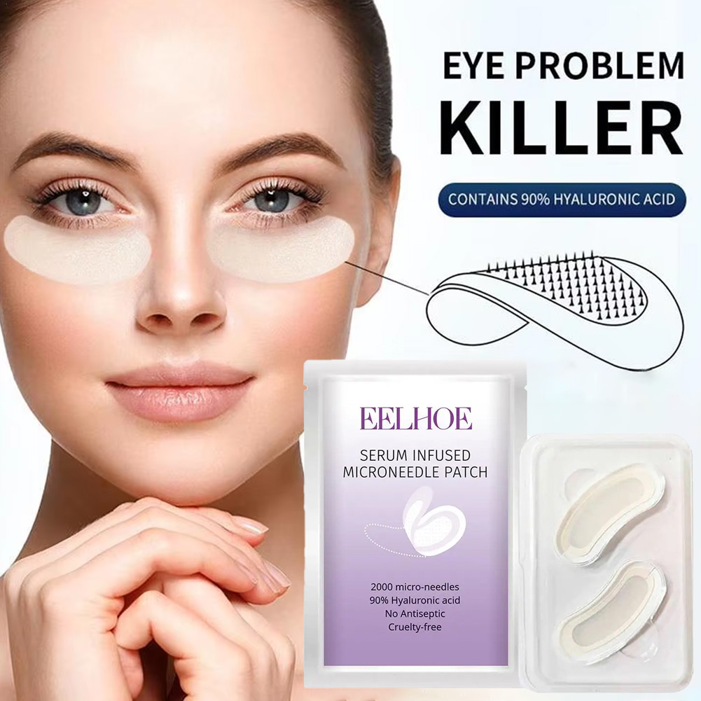 1 Pair Micro-needle Eye Patch  - Collagen Under Eye Patches review and price