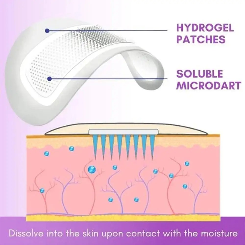 1 Pair Micro-needle Eye Patch  - Collagen Under Eye Patches review and price