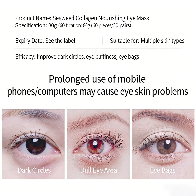 60Pcs Gold Crystal Collagen Ey - Collagen Under Eye Patches review and price
