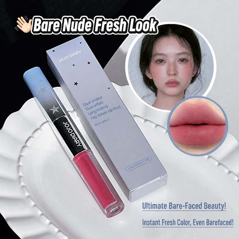 JOJO DIARY Dual Effect Lip Gla - Matte Velvet Lip Tint Long Lasting review and price